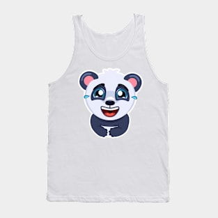 The panda laughed to tears Tank Top